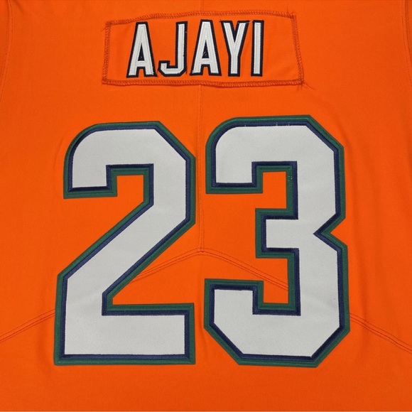 Jay Ajayi #23 Miami Dolphins Nike Vapor Untouchable Color Rush Limited Jersey 52 - Picture 3 of 13